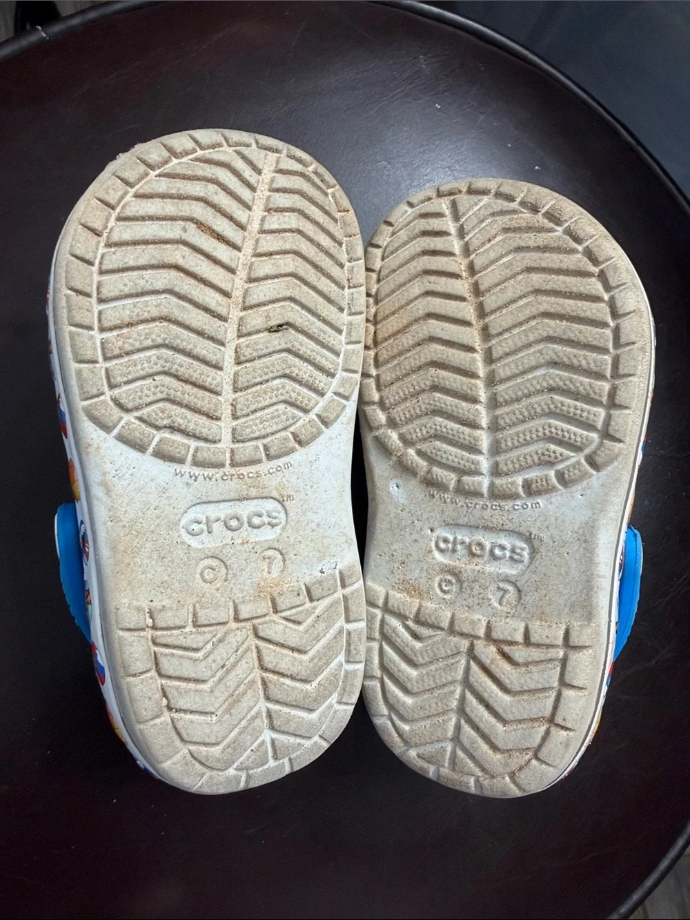Kids Blue Mickey Mouse Slip-On Clogs